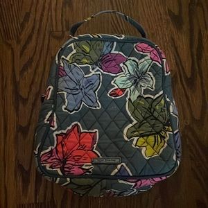 Green floral Vera Bradley lunch box